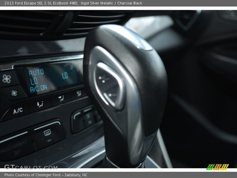 Ingot Silver Metallic / Charcoal Black 2013 Ford Escape SEL 2.0L EcoBoost 4WD
