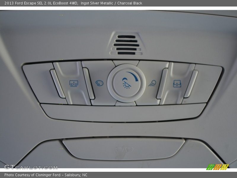 Ingot Silver Metallic / Charcoal Black 2013 Ford Escape SEL 2.0L EcoBoost 4WD