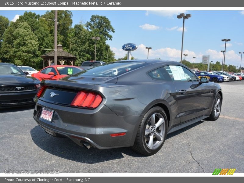 Magnetic Metallic / Ceramic 2015 Ford Mustang EcoBoost Coupe