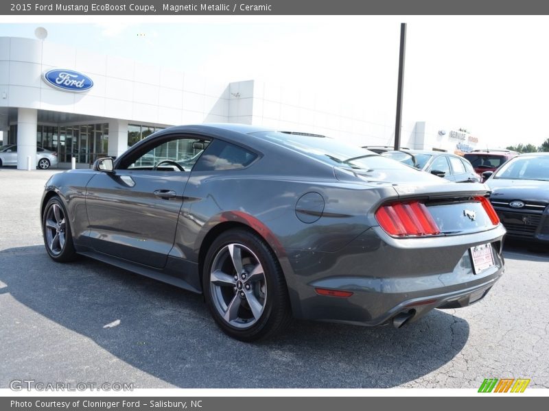 Magnetic Metallic / Ceramic 2015 Ford Mustang EcoBoost Coupe