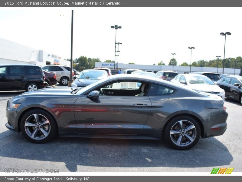 Magnetic Metallic / Ceramic 2015 Ford Mustang EcoBoost Coupe