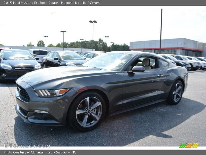 Magnetic Metallic / Ceramic 2015 Ford Mustang EcoBoost Coupe