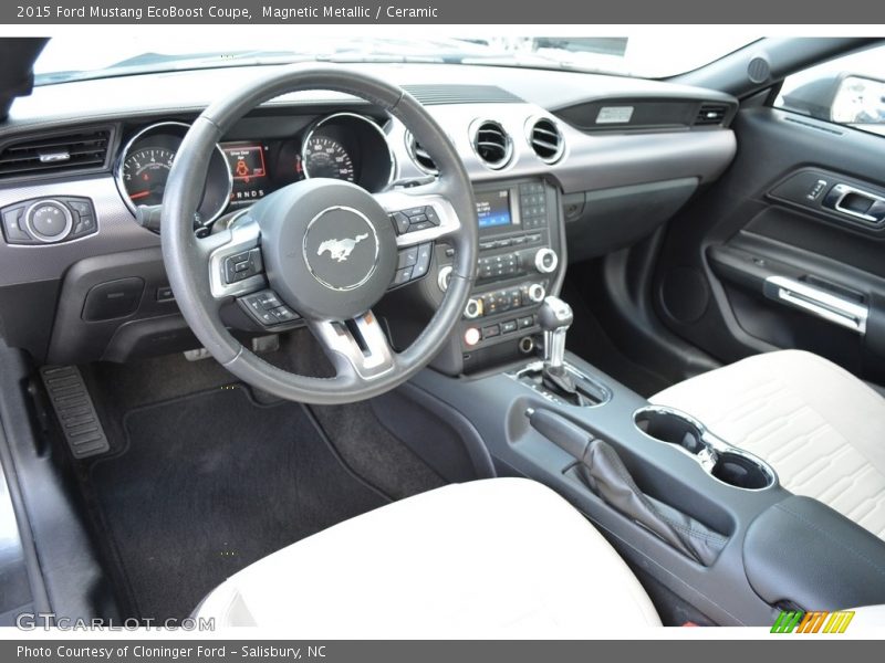 Magnetic Metallic / Ceramic 2015 Ford Mustang EcoBoost Coupe