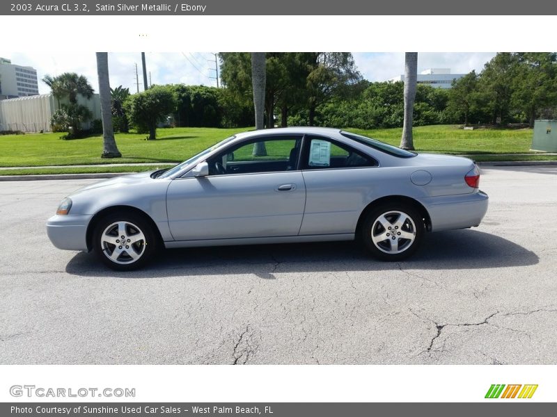 Satin Silver Metallic / Ebony 2003 Acura CL 3.2