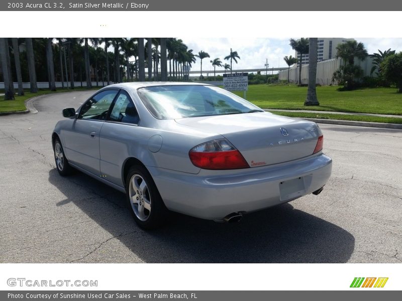 Satin Silver Metallic / Ebony 2003 Acura CL 3.2