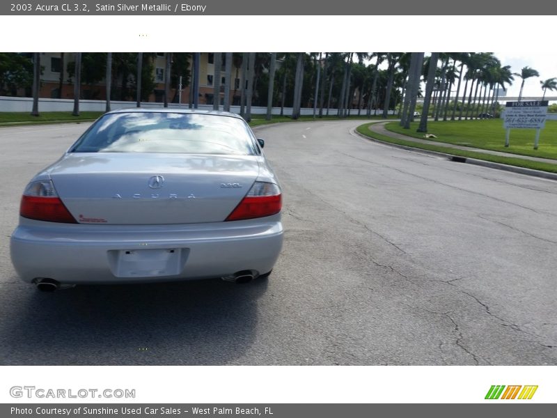Satin Silver Metallic / Ebony 2003 Acura CL 3.2