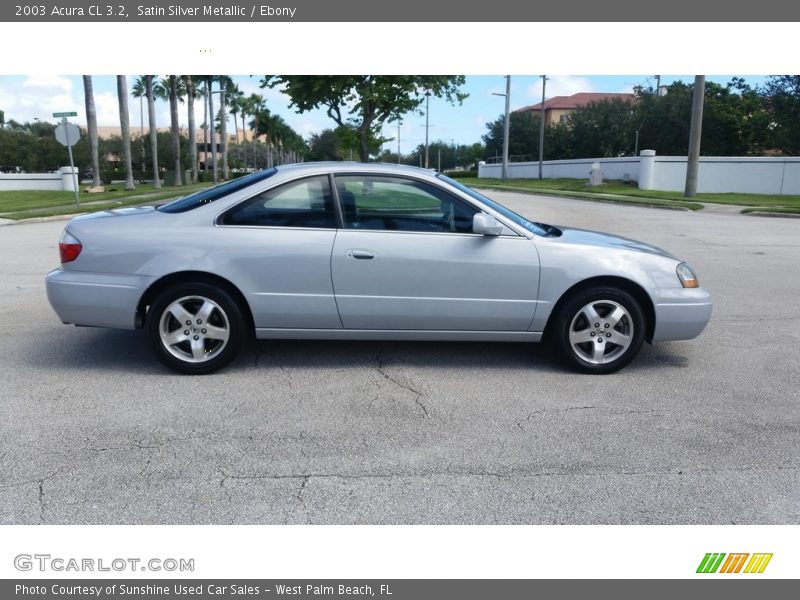 Satin Silver Metallic / Ebony 2003 Acura CL 3.2