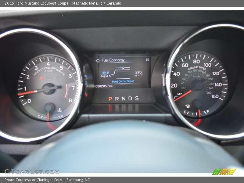 Magnetic Metallic / Ceramic 2015 Ford Mustang EcoBoost Coupe