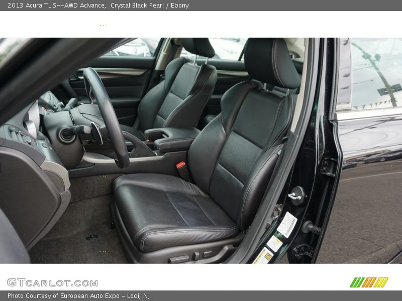 Crystal Black Pearl / Ebony 2013 Acura TL SH-AWD Advance