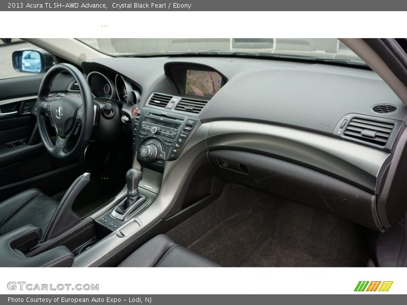 Crystal Black Pearl / Ebony 2013 Acura TL SH-AWD Advance