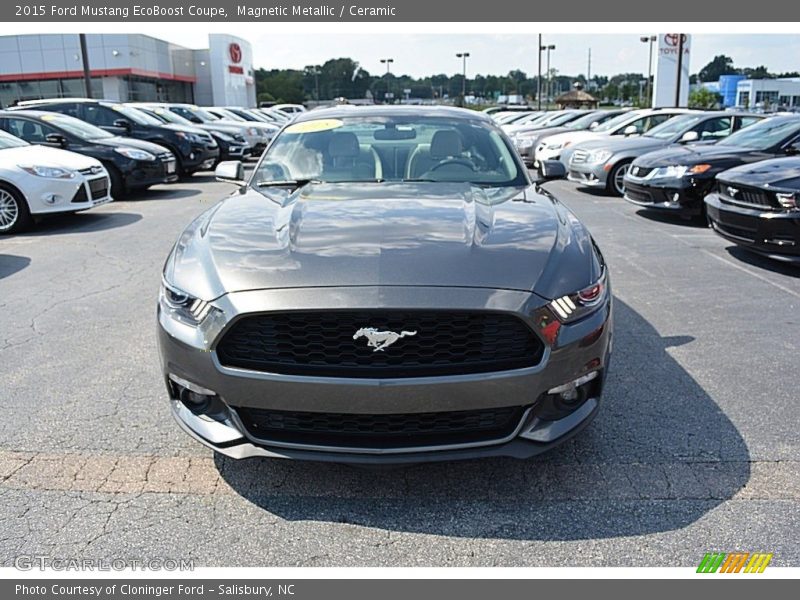 Magnetic Metallic / Ceramic 2015 Ford Mustang EcoBoost Coupe