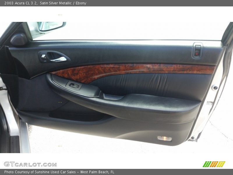 Satin Silver Metallic / Ebony 2003 Acura CL 3.2