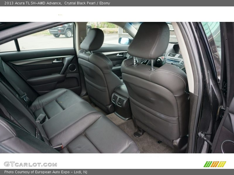 Crystal Black Pearl / Ebony 2013 Acura TL SH-AWD Advance
