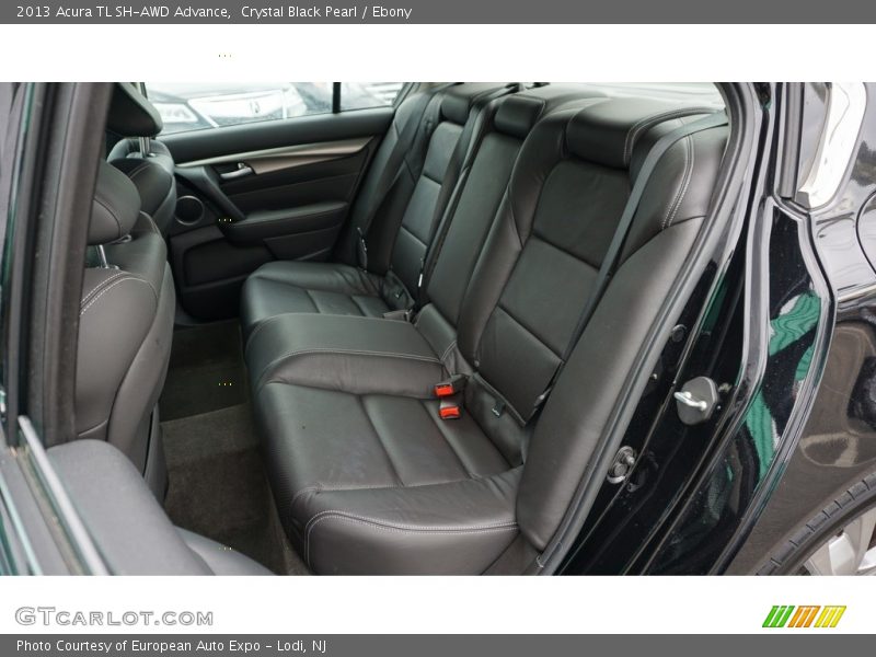 Crystal Black Pearl / Ebony 2013 Acura TL SH-AWD Advance