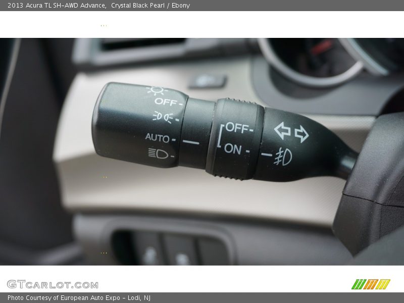 Crystal Black Pearl / Ebony 2013 Acura TL SH-AWD Advance