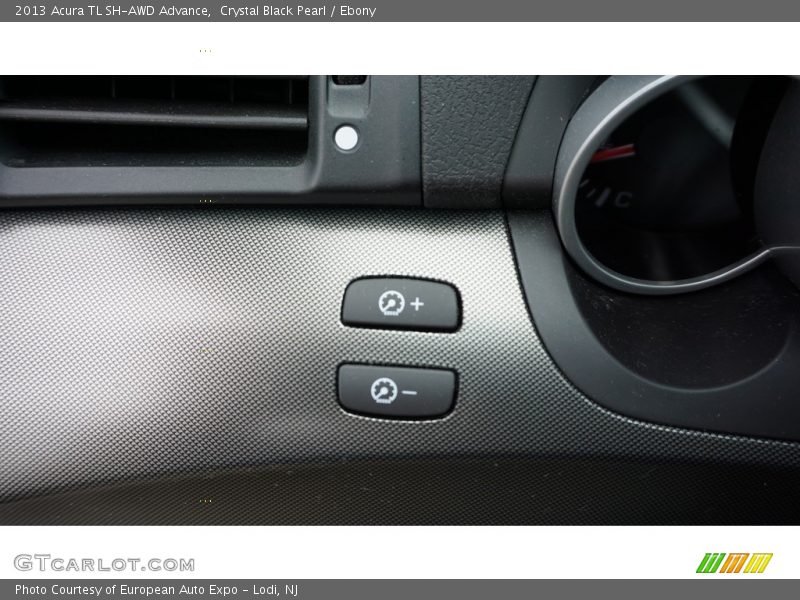 Crystal Black Pearl / Ebony 2013 Acura TL SH-AWD Advance