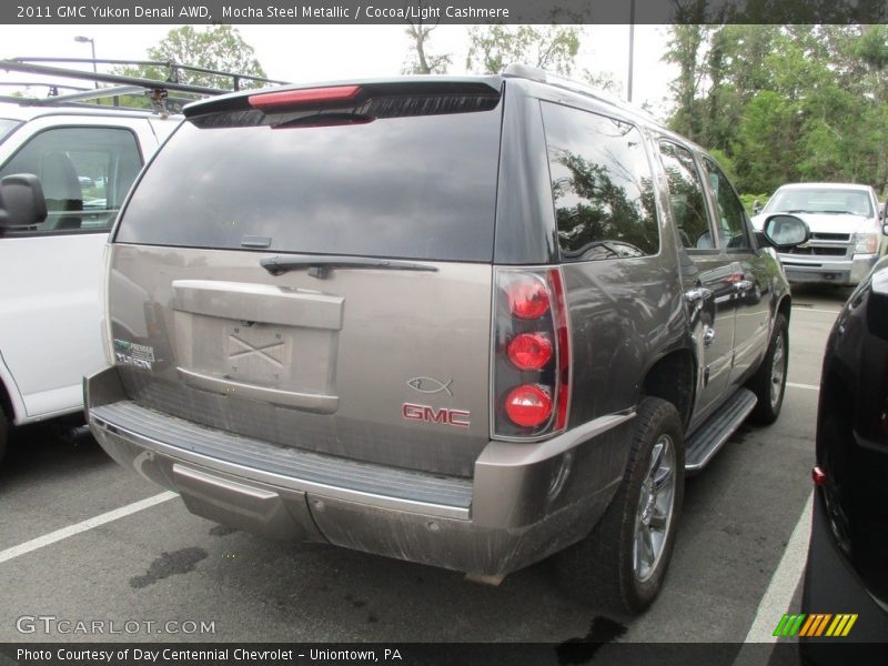 Mocha Steel Metallic / Cocoa/Light Cashmere 2011 GMC Yukon Denali AWD