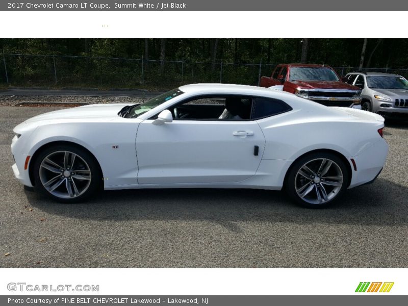 Summit White / Jet Black 2017 Chevrolet Camaro LT Coupe