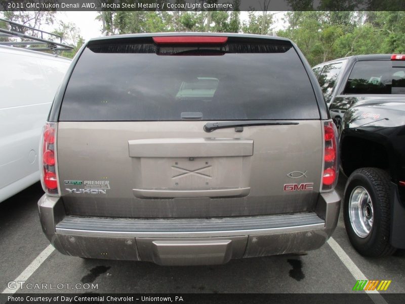 Mocha Steel Metallic / Cocoa/Light Cashmere 2011 GMC Yukon Denali AWD