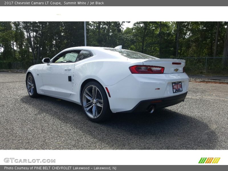 Summit White / Jet Black 2017 Chevrolet Camaro LT Coupe