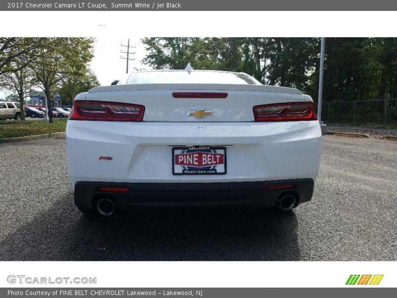 Summit White / Jet Black 2017 Chevrolet Camaro LT Coupe