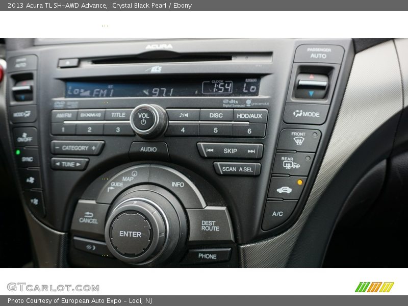Crystal Black Pearl / Ebony 2013 Acura TL SH-AWD Advance