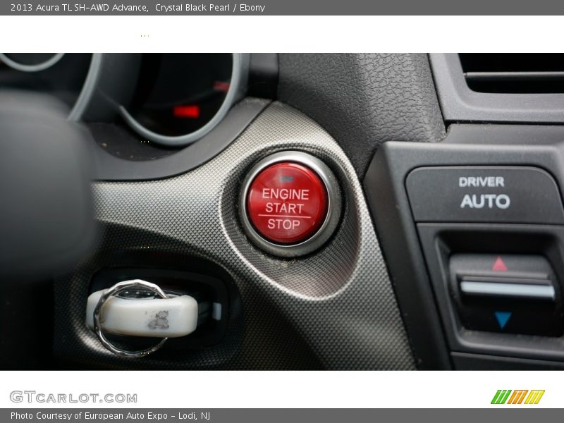 Crystal Black Pearl / Ebony 2013 Acura TL SH-AWD Advance