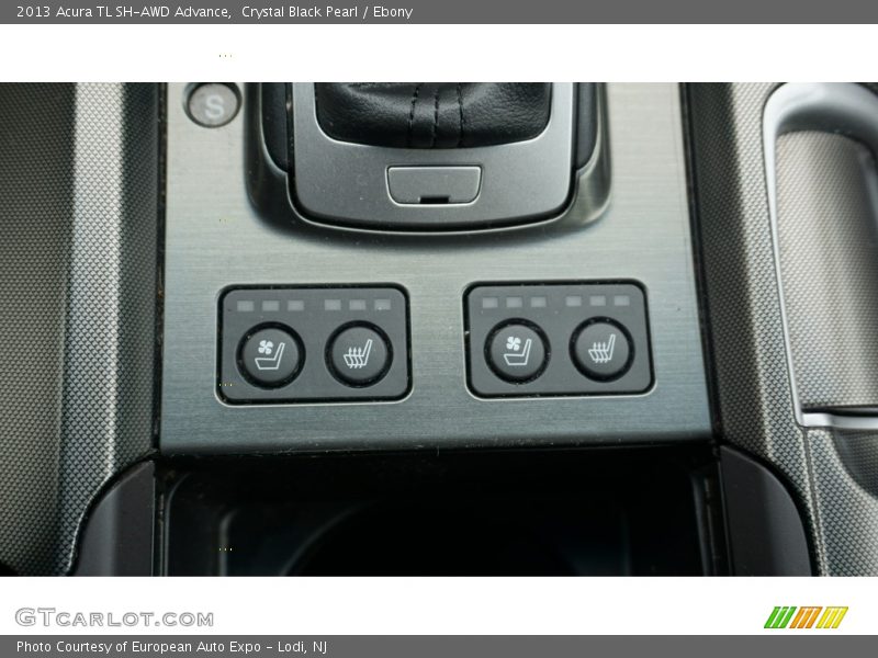 Crystal Black Pearl / Ebony 2013 Acura TL SH-AWD Advance