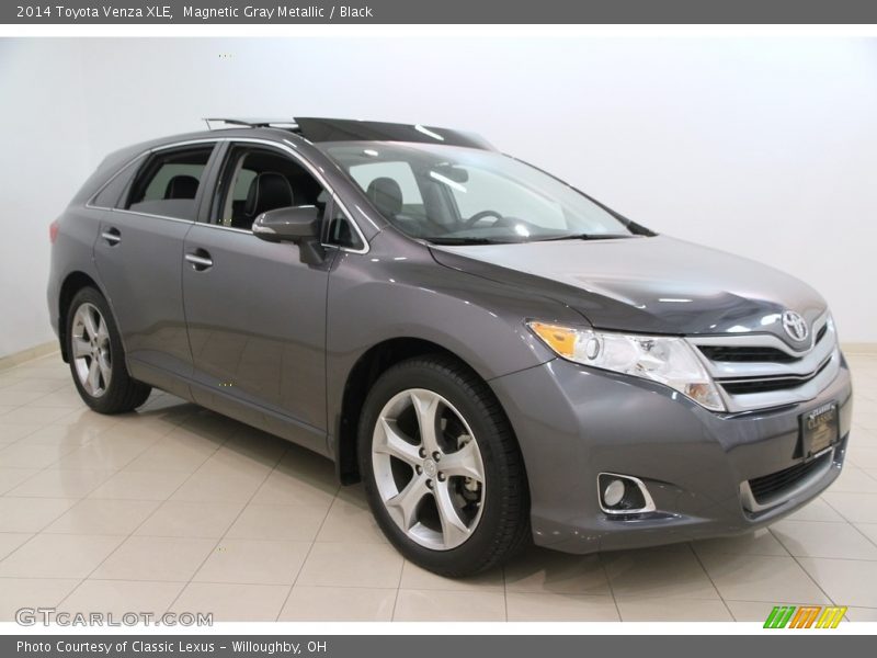 Magnetic Gray Metallic / Black 2014 Toyota Venza XLE