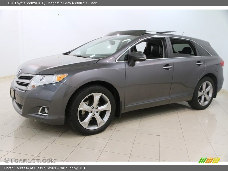 Magnetic Gray Metallic / Black 2014 Toyota Venza XLE
