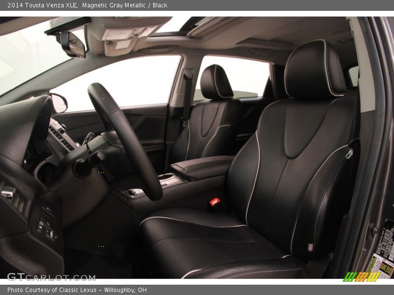 Magnetic Gray Metallic / Black 2014 Toyota Venza XLE