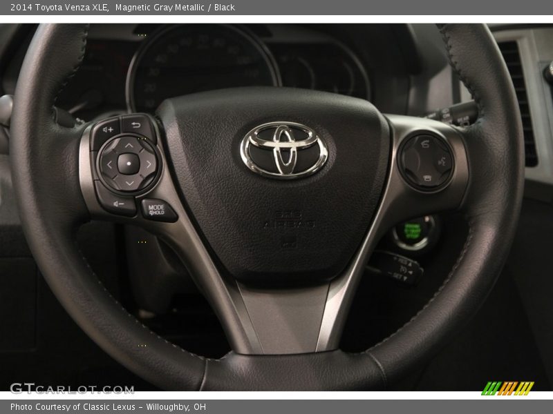 Magnetic Gray Metallic / Black 2014 Toyota Venza XLE