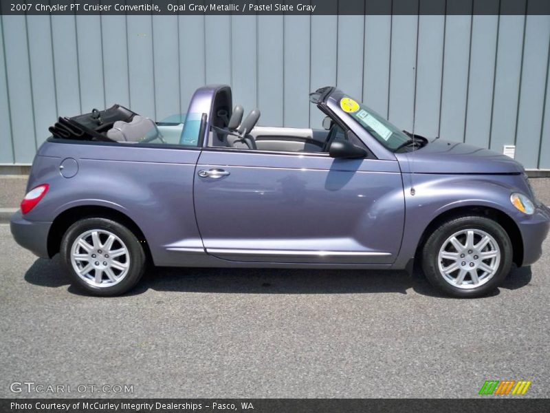 Opal Gray Metallic / Pastel Slate Gray 2007 Chrysler PT Cruiser Convertible