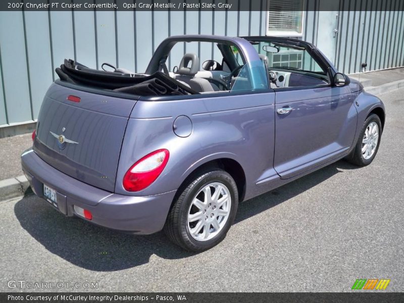 Opal Gray Metallic / Pastel Slate Gray 2007 Chrysler PT Cruiser Convertible