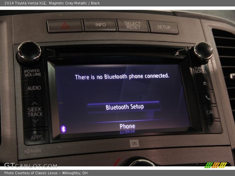 Magnetic Gray Metallic / Black 2014 Toyota Venza XLE