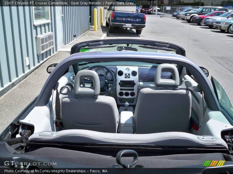 Opal Gray Metallic / Pastel Slate Gray 2007 Chrysler PT Cruiser Convertible