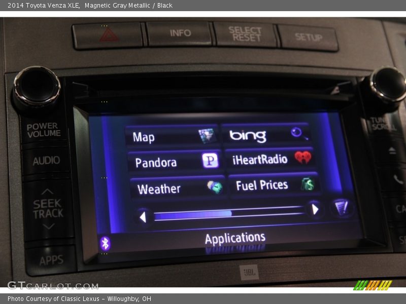 Magnetic Gray Metallic / Black 2014 Toyota Venza XLE