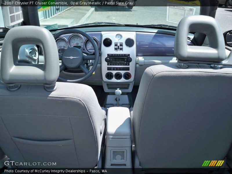 Opal Gray Metallic / Pastel Slate Gray 2007 Chrysler PT Cruiser Convertible