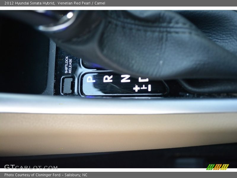 Venetian Red Pearl / Camel 2012 Hyundai Sonata Hybrid