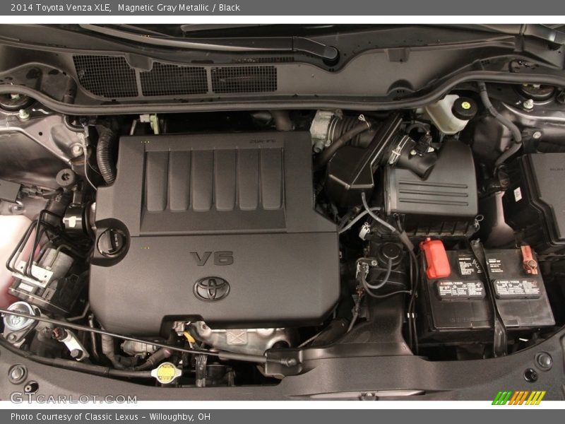 Magnetic Gray Metallic / Black 2014 Toyota Venza XLE