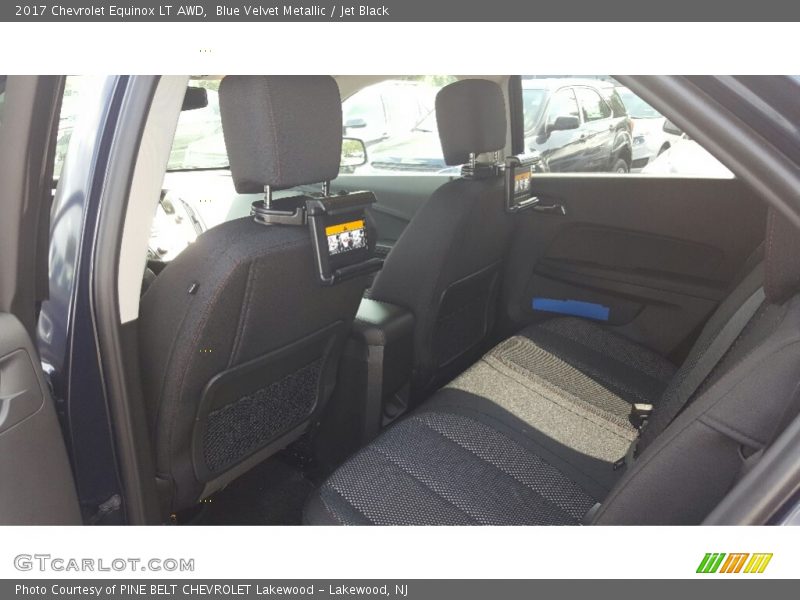 Blue Velvet Metallic / Jet Black 2017 Chevrolet Equinox LT AWD