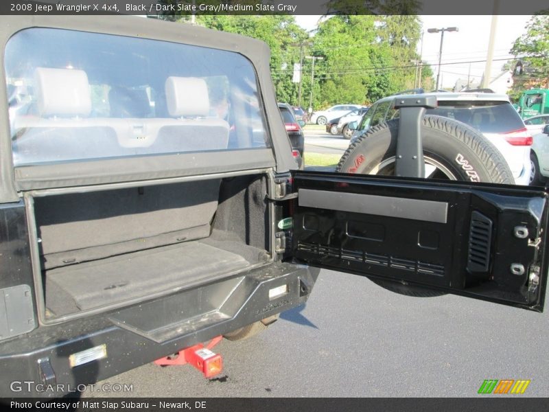 Black / Dark Slate Gray/Medium Slate Gray 2008 Jeep Wrangler X 4x4