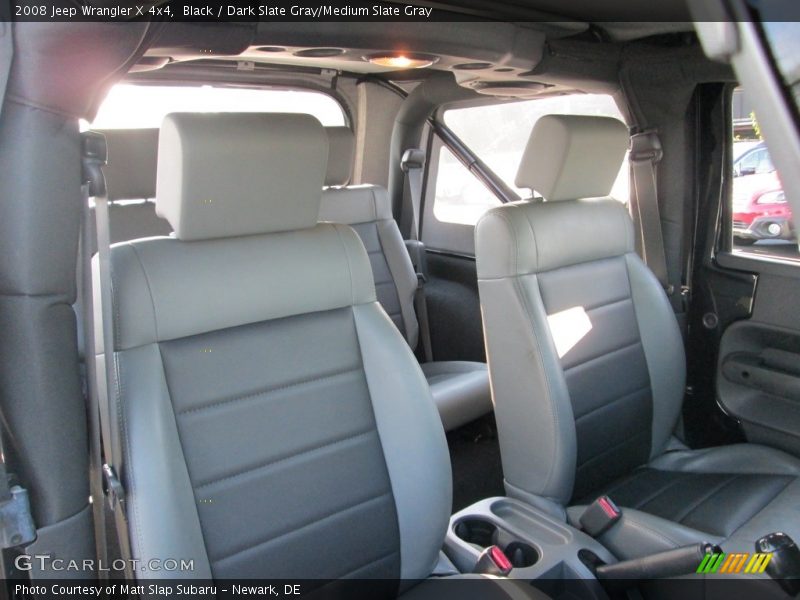 Black / Dark Slate Gray/Medium Slate Gray 2008 Jeep Wrangler X 4x4