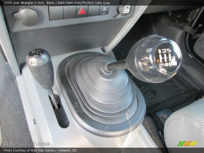 Black / Dark Slate Gray/Medium Slate Gray 2008 Jeep Wrangler X 4x4