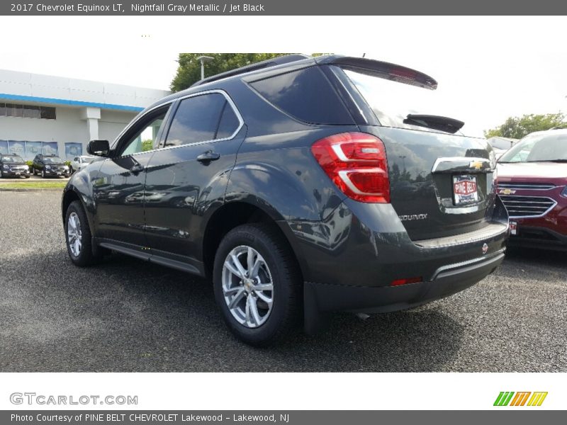 Nightfall Gray Metallic / Jet Black 2017 Chevrolet Equinox LT