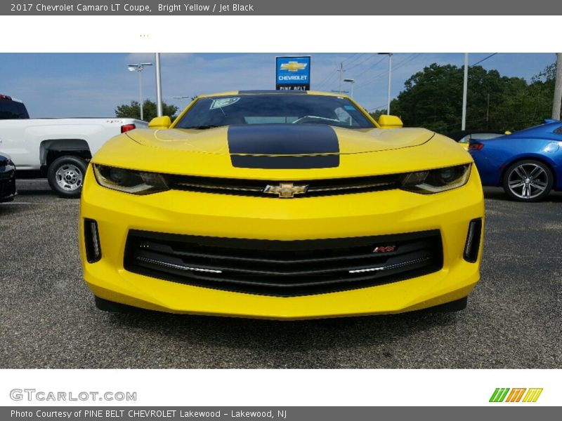 Bright Yellow / Jet Black 2017 Chevrolet Camaro LT Coupe