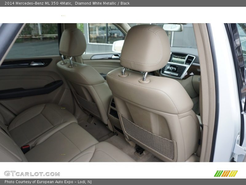 Diamond White Metallic / Black 2014 Mercedes-Benz ML 350 4Matic