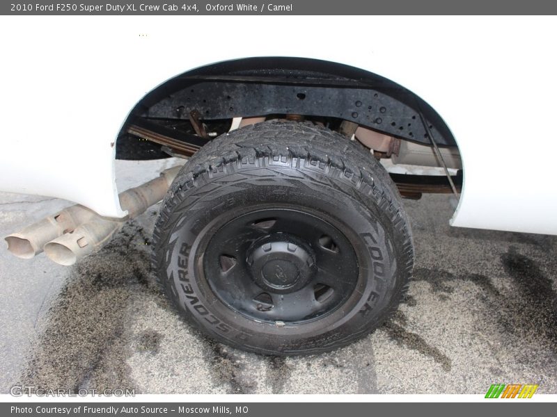 Oxford White / Camel 2010 Ford F250 Super Duty XL Crew Cab 4x4