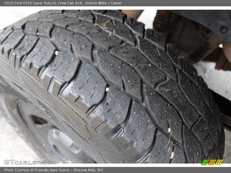 Oxford White / Camel 2010 Ford F250 Super Duty XL Crew Cab 4x4
