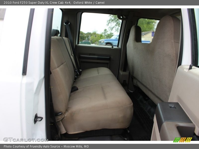 Oxford White / Camel 2010 Ford F250 Super Duty XL Crew Cab 4x4